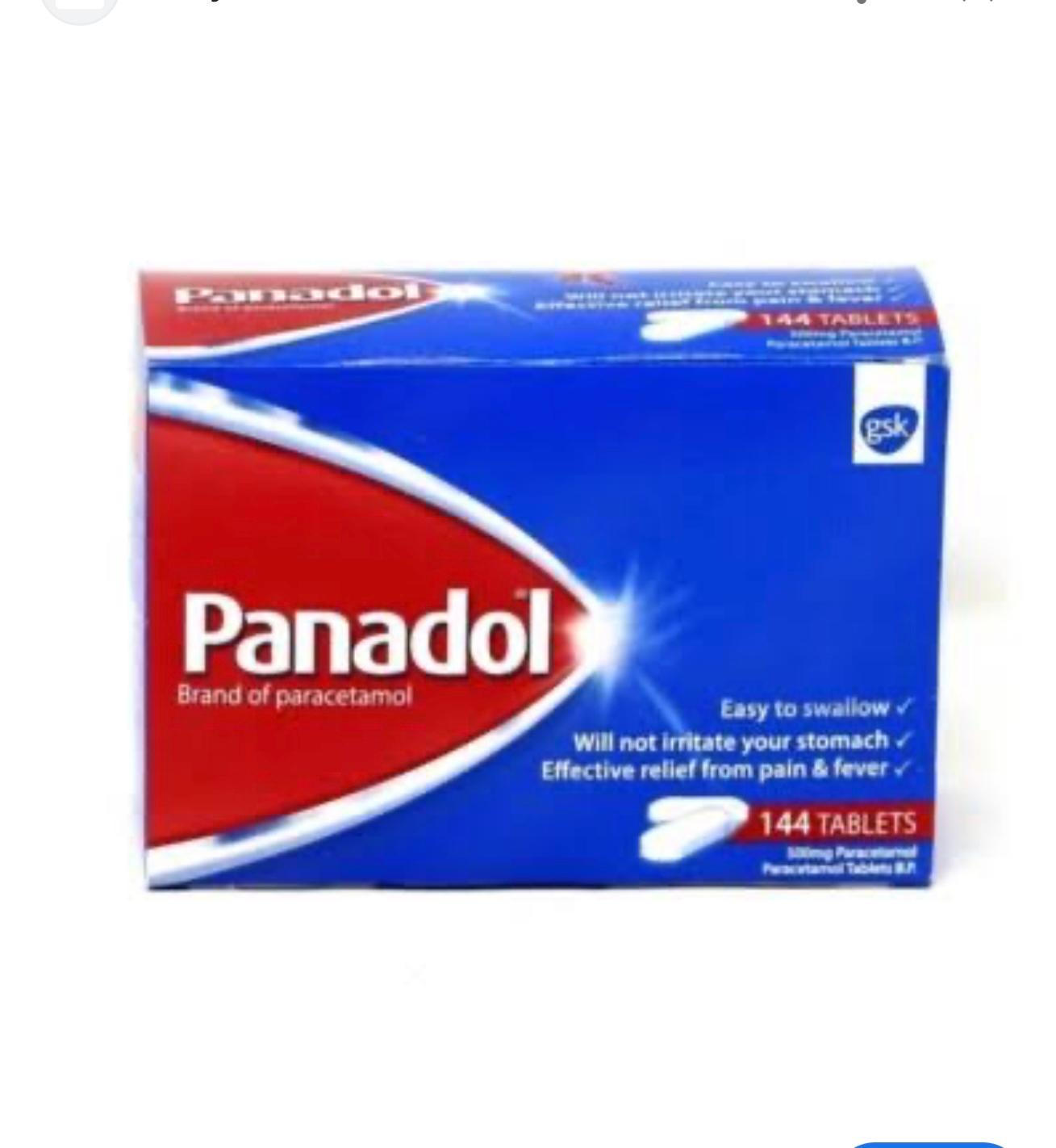 Pnadol(පැනඩෝල්) Box 144 Tablets