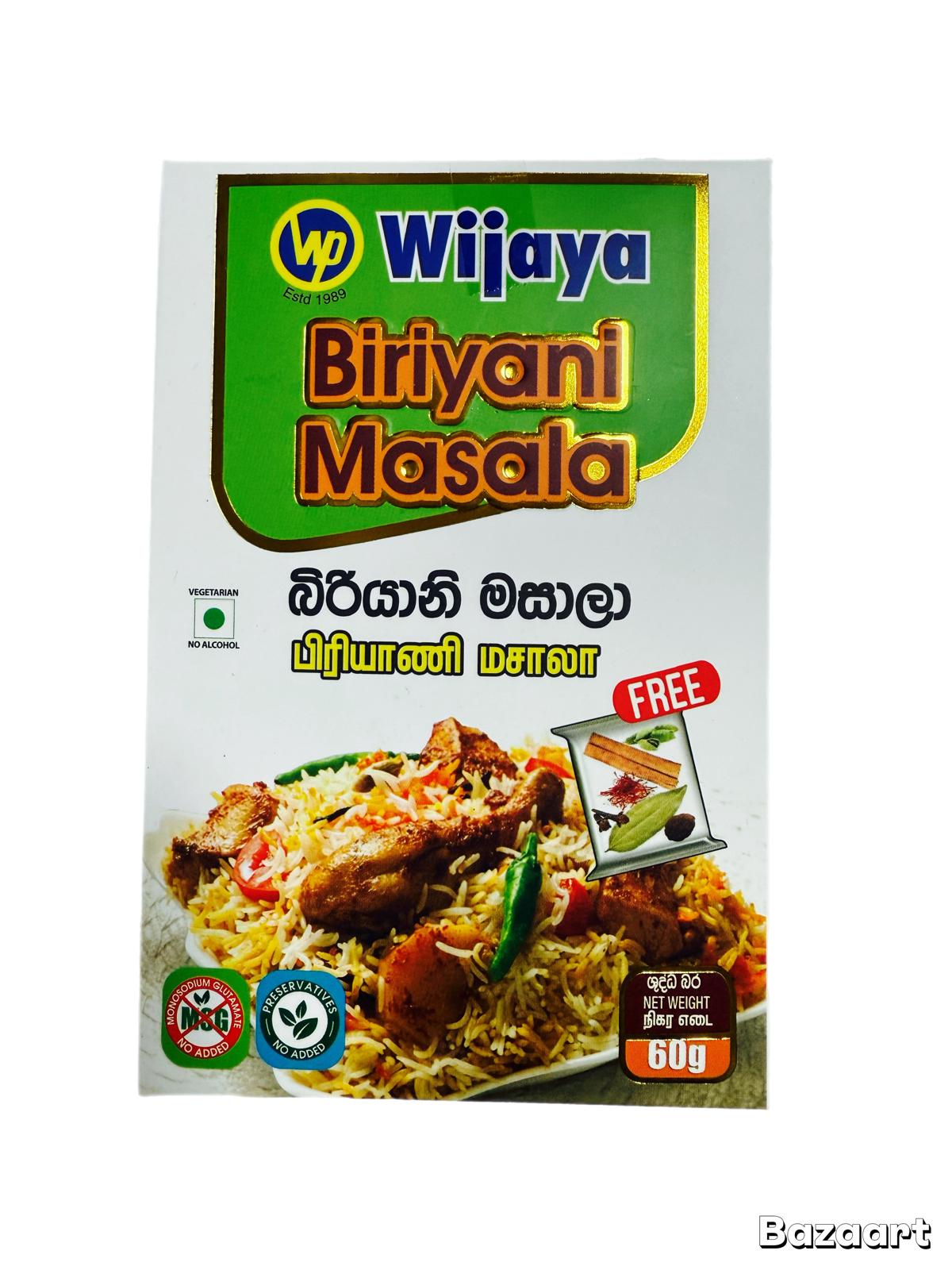 Wijaya Biriyani Masala 60g