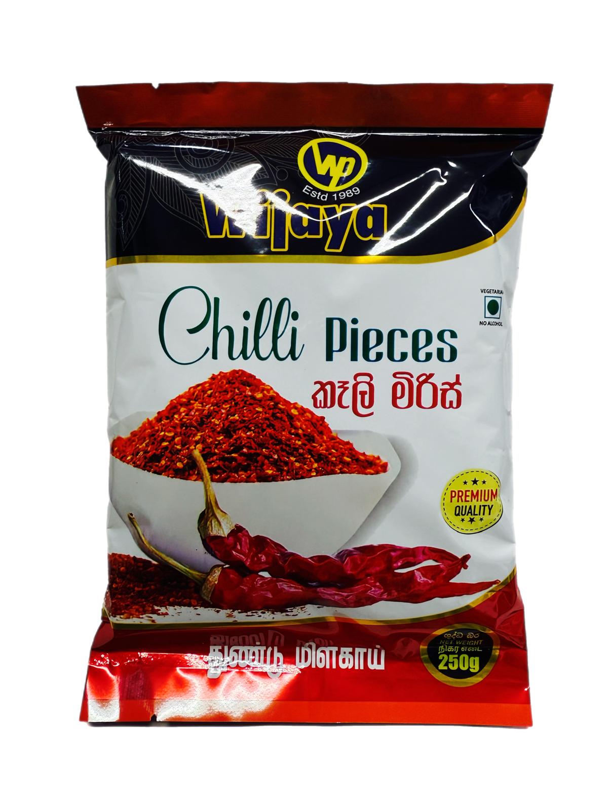 Wijaya Chilli Pieces 250g
